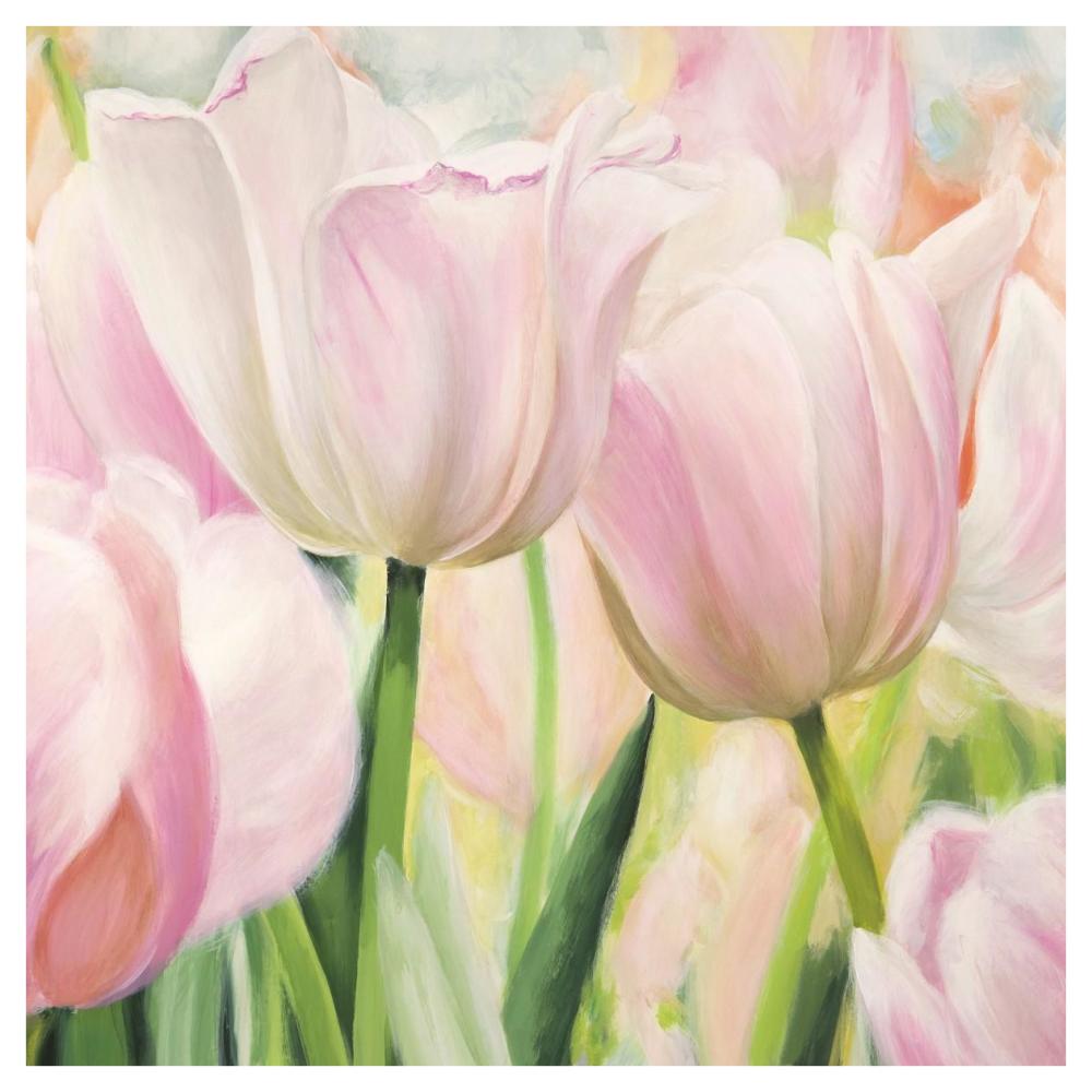 Primavera I-Paper Art-42"x42"