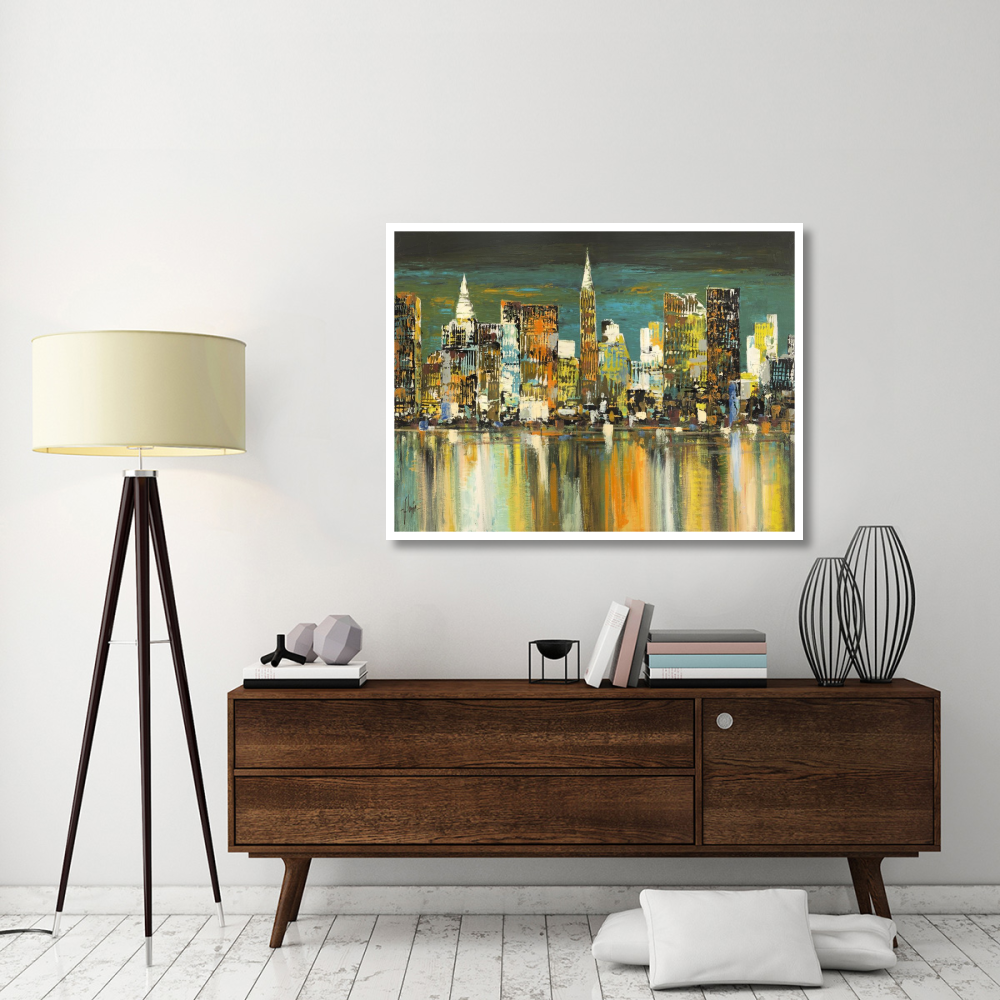 Le mille luci di New York-Paper Art-50&quotx38"