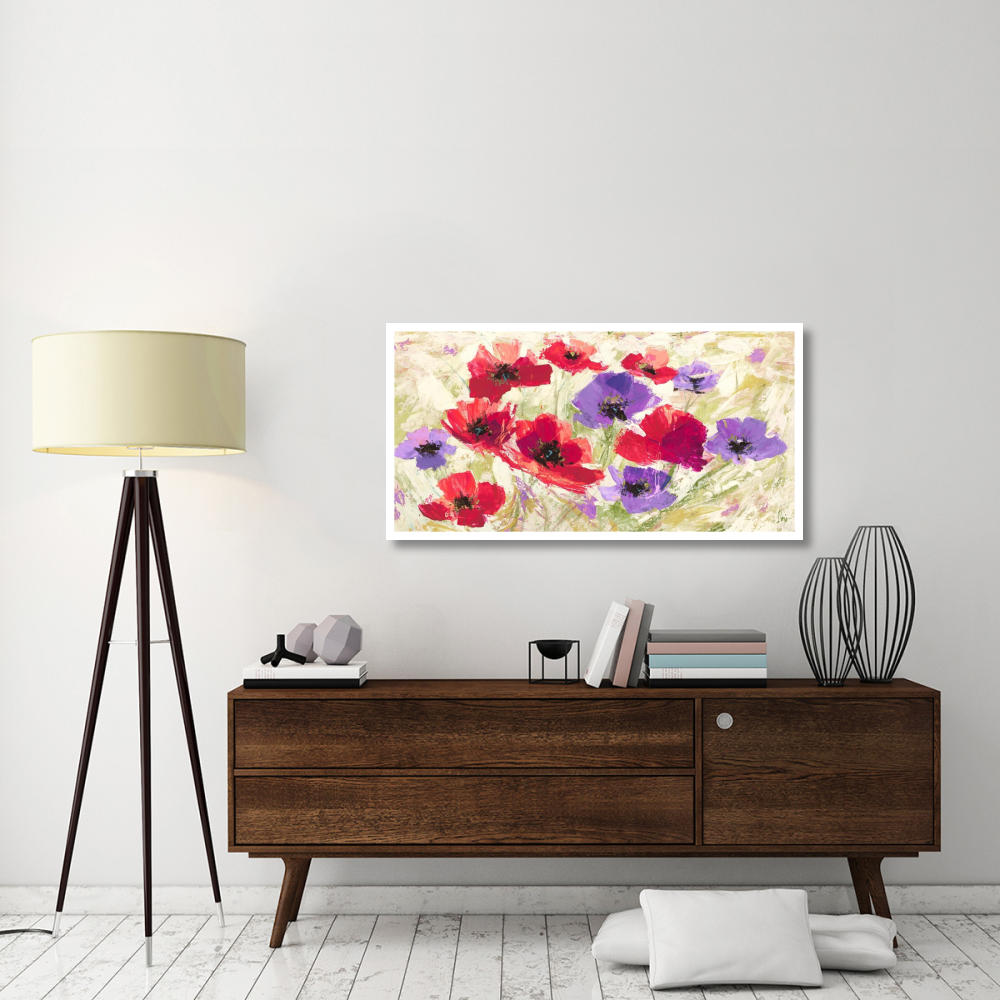 Campo in Primavera-Paper Art-50&quotx26"