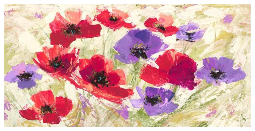 Campo in Primavera-Paper Art-62"x32"