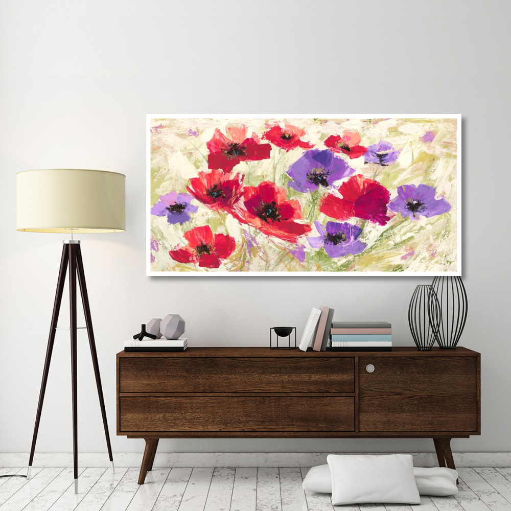 Campo in Primavera-Paper Art-74&quotx38"