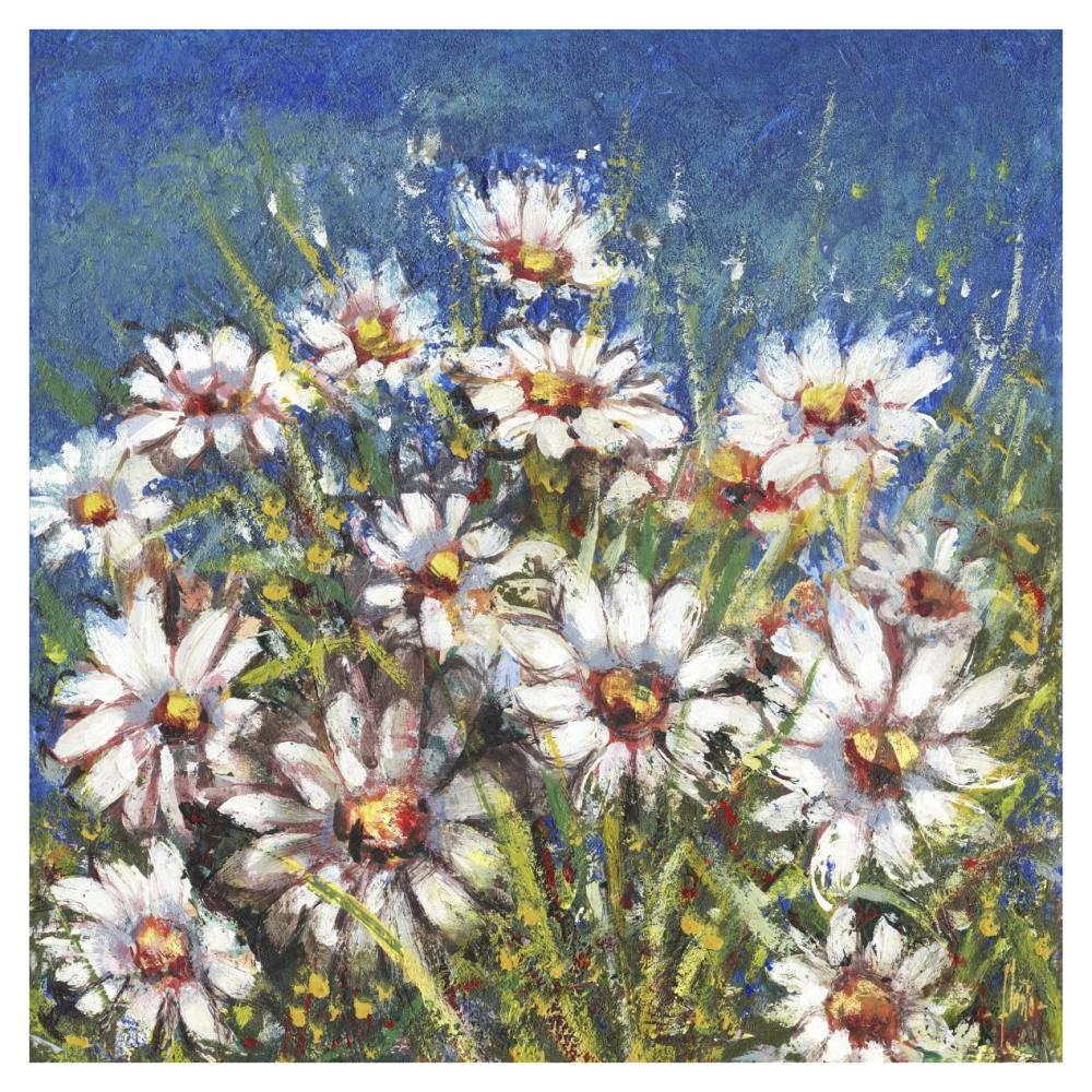Campo di margherite-Paper Art-38"x38"
