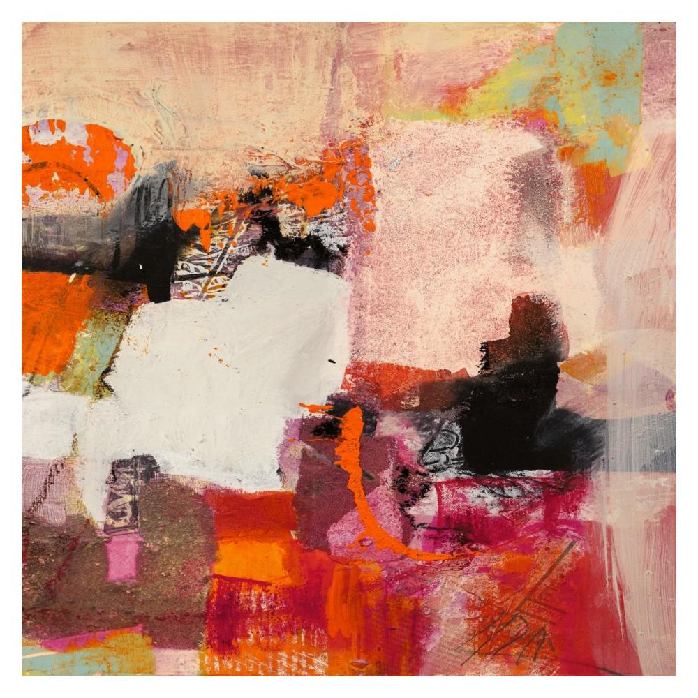 Colors of Summer II-Paper Art-32"x32"