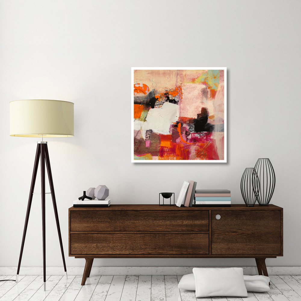 Colors of Summer II-Paper Art-38&quotx38"