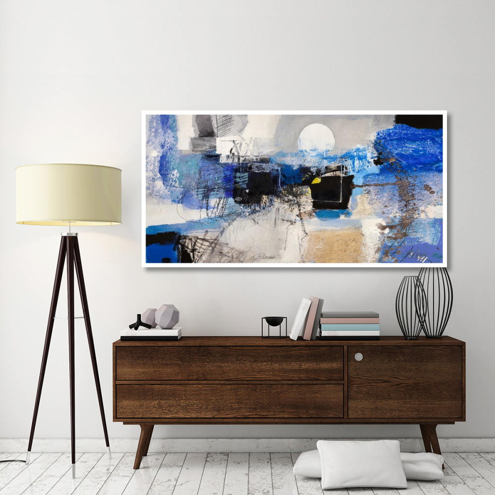 Moonlight-Paper Art-74&quotx38"