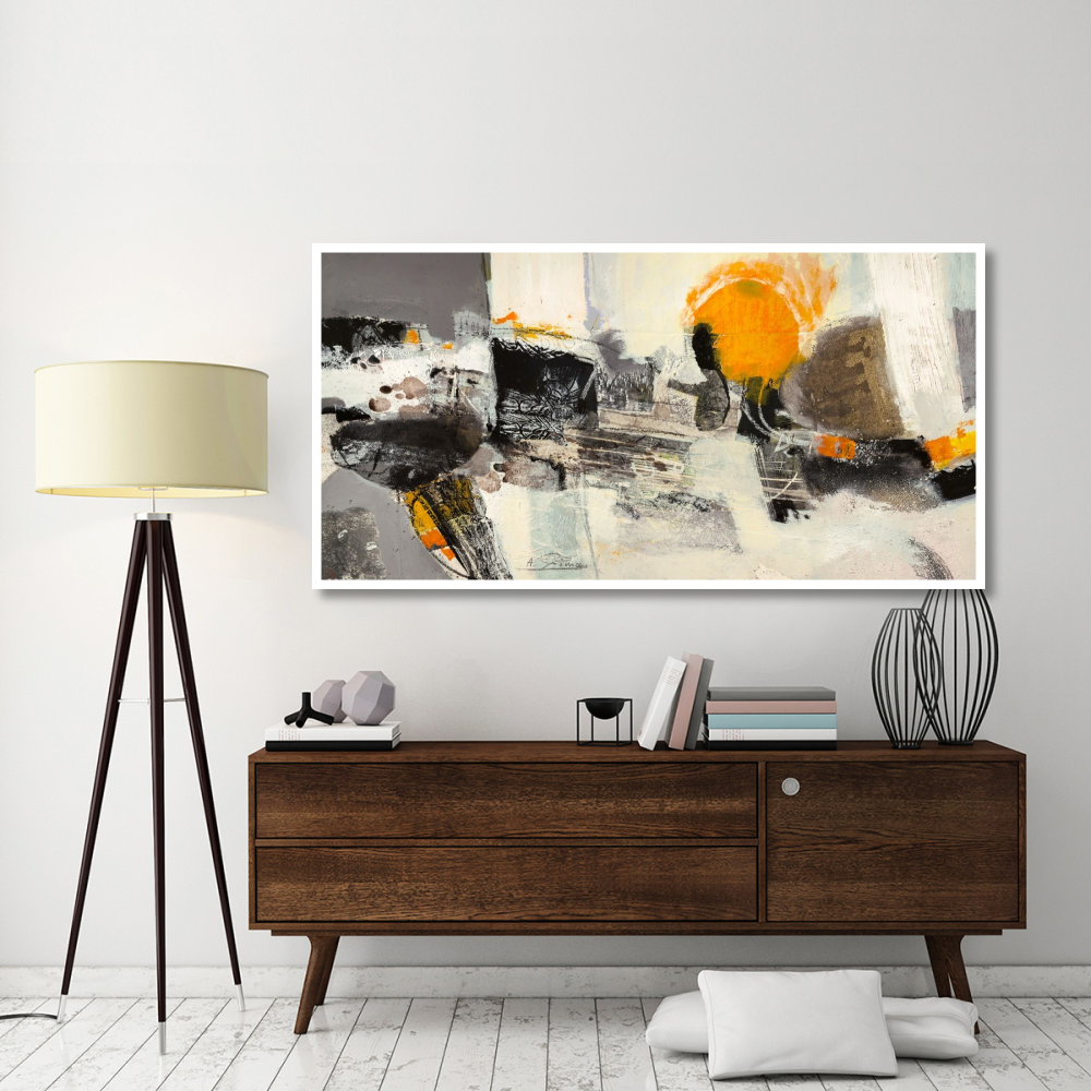 Morning Light-Paper Art-74&quotx38"