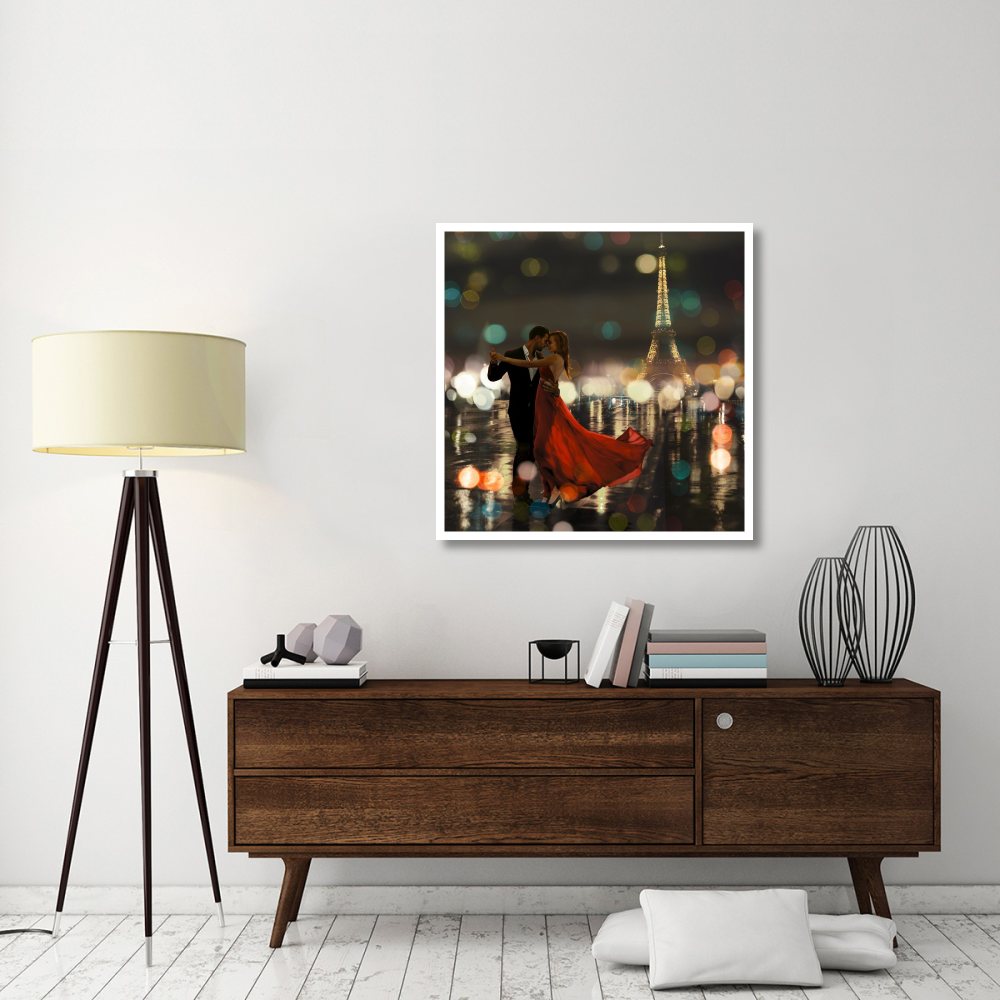 Midnight in Paris-Paper Art-38&quotx38"