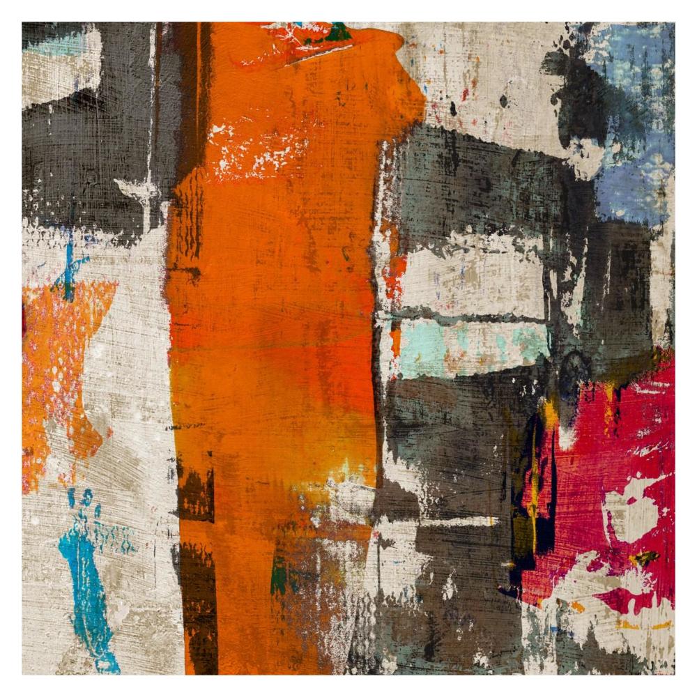 Colors Royale II-Paper Art-32"x32"