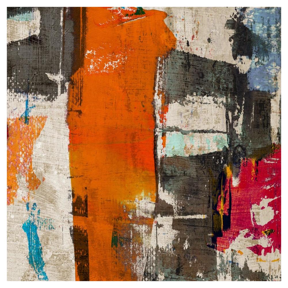Colors Royale II-Paper Art-42"x42"