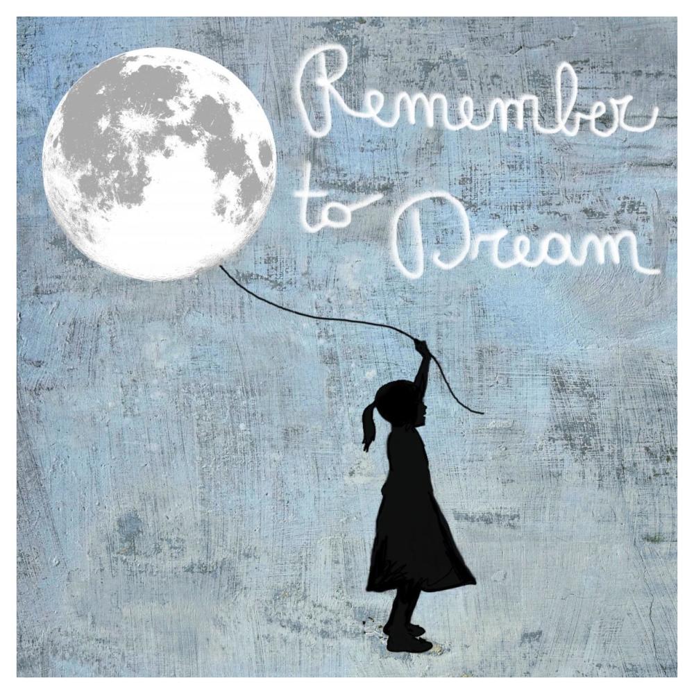 Remember to Dream-Paper Art-42"x42"