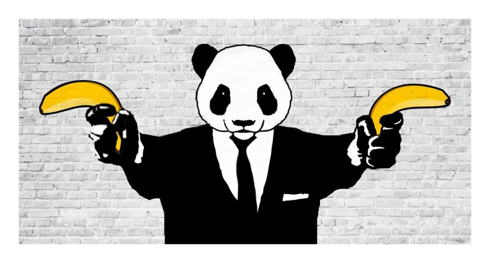 Everybody Be Cool!!!-Paper Art-26"x14"