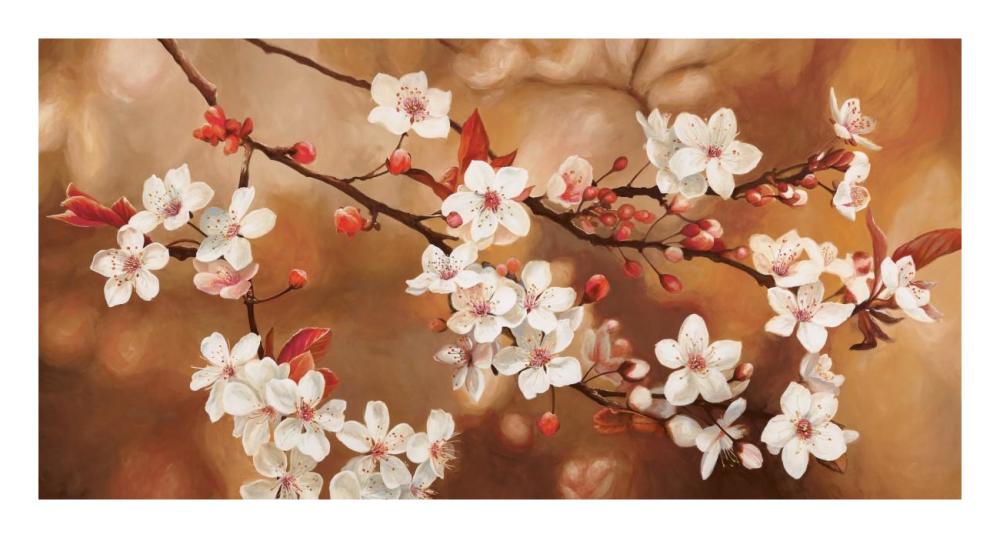 Sakura-Paper Art-26"x14"