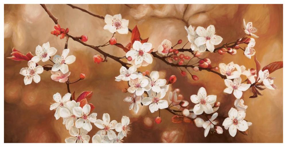 Sakura-Paper Art-74"x38"