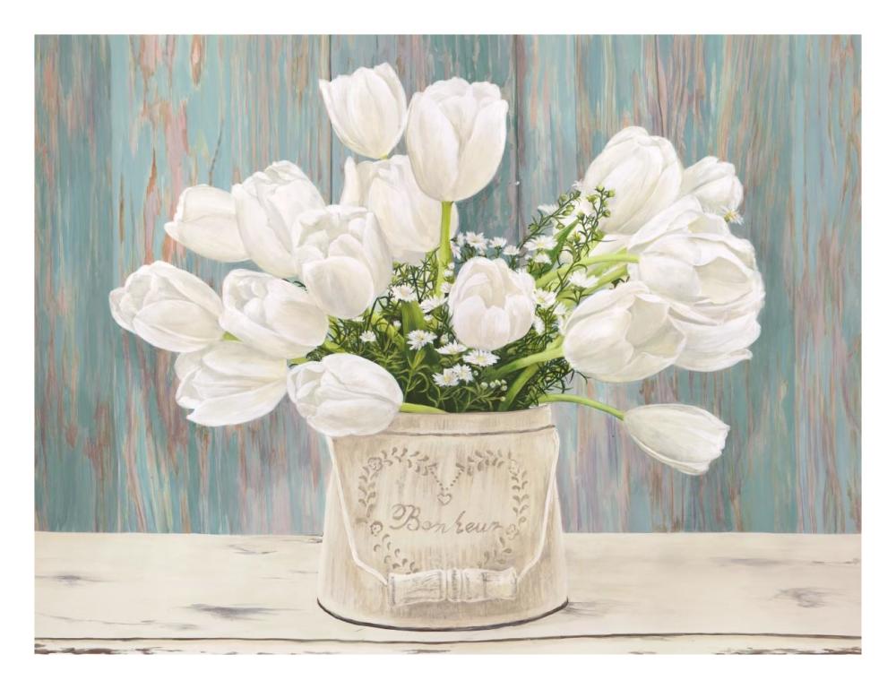 Country Bouquet-Paper Art-26"x20"