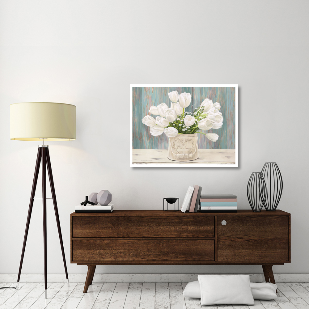 Country Bouquet-Paper Art-42&quotx32"