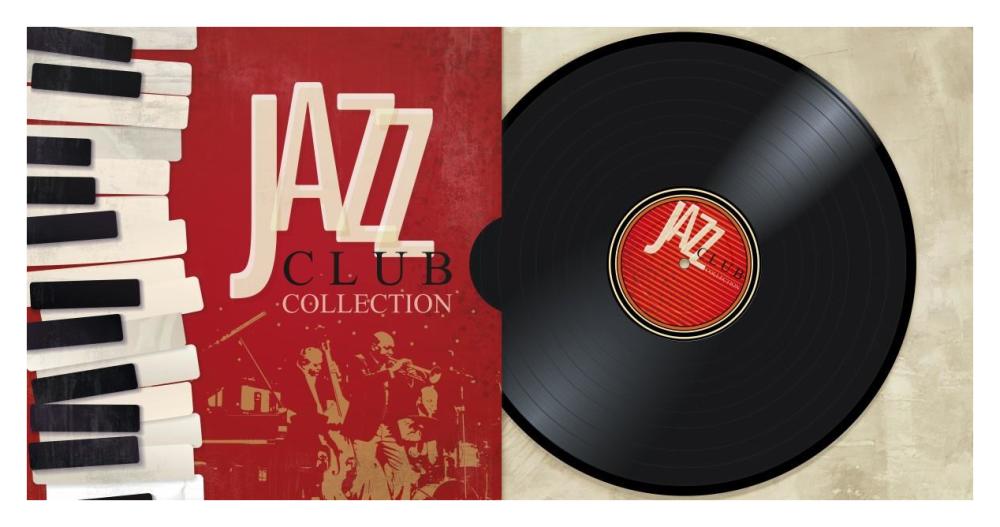 Jazz Club Collection-Paper Art-38"x20"