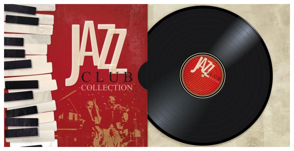 Jazz Club Collection-Paper Art-74"x38"