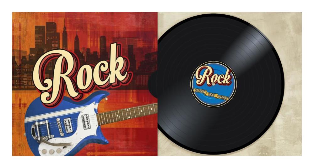 Rock Collection-Paper Art-26"x14"