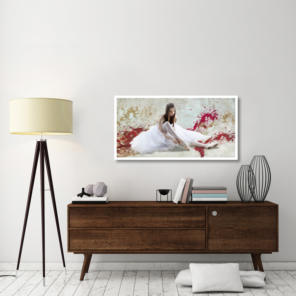 Ballet Dancer-Paper Art-50&quotx26"