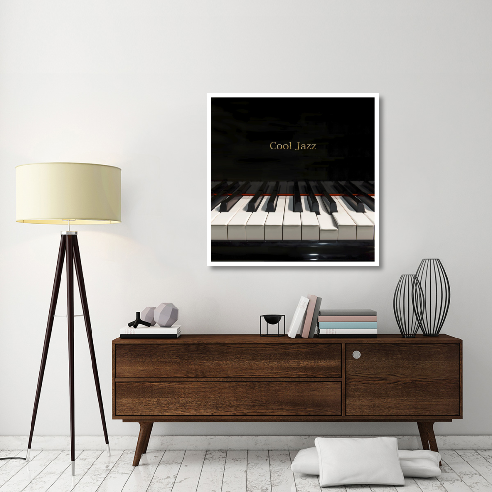 Cool Jazz-Paper Art-42&quotx42"