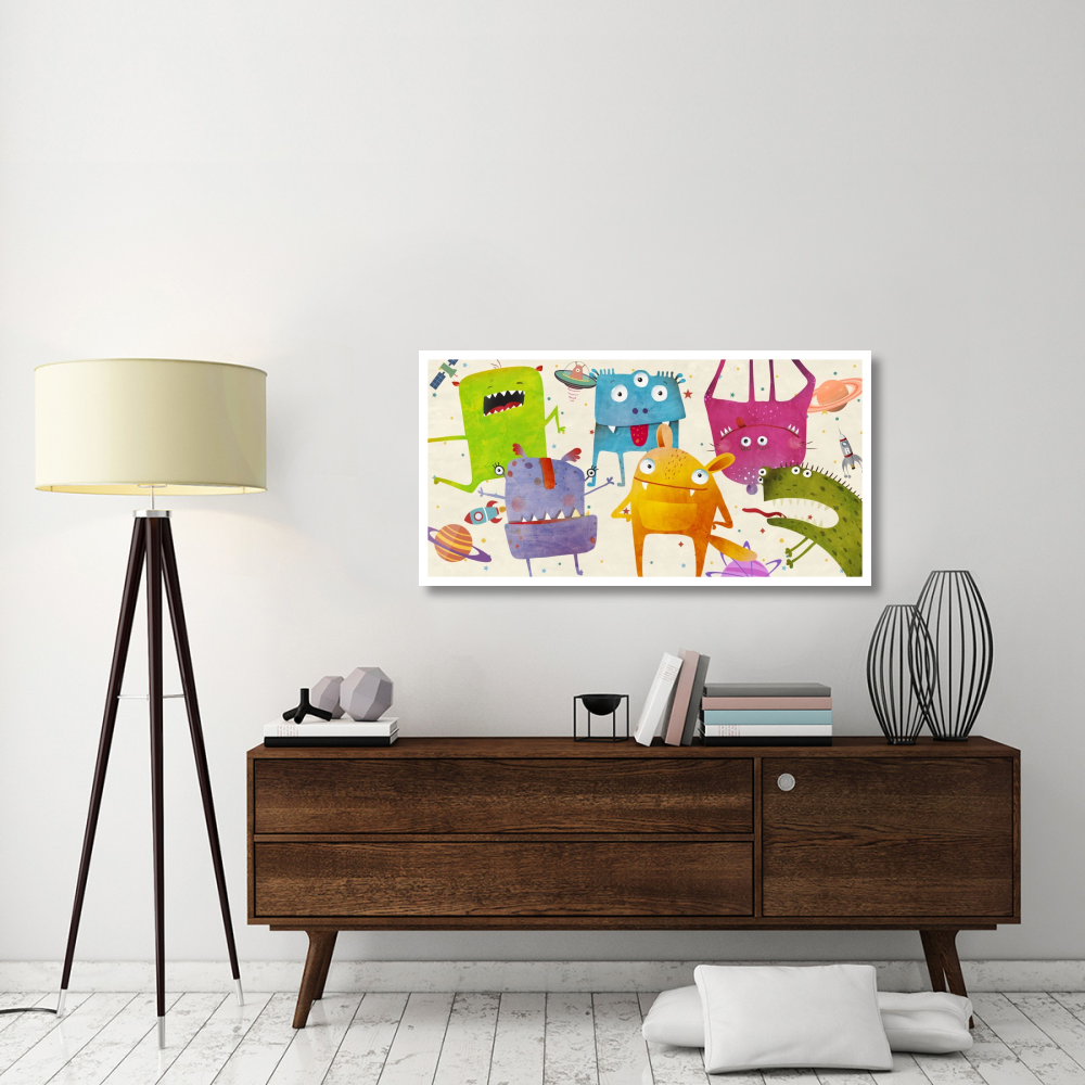 Alien Class-Paper Art-50&quotx26"