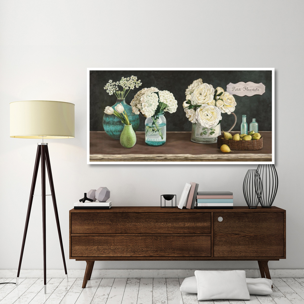 Petit Fleuriste-Paper Art-74&quotx38"