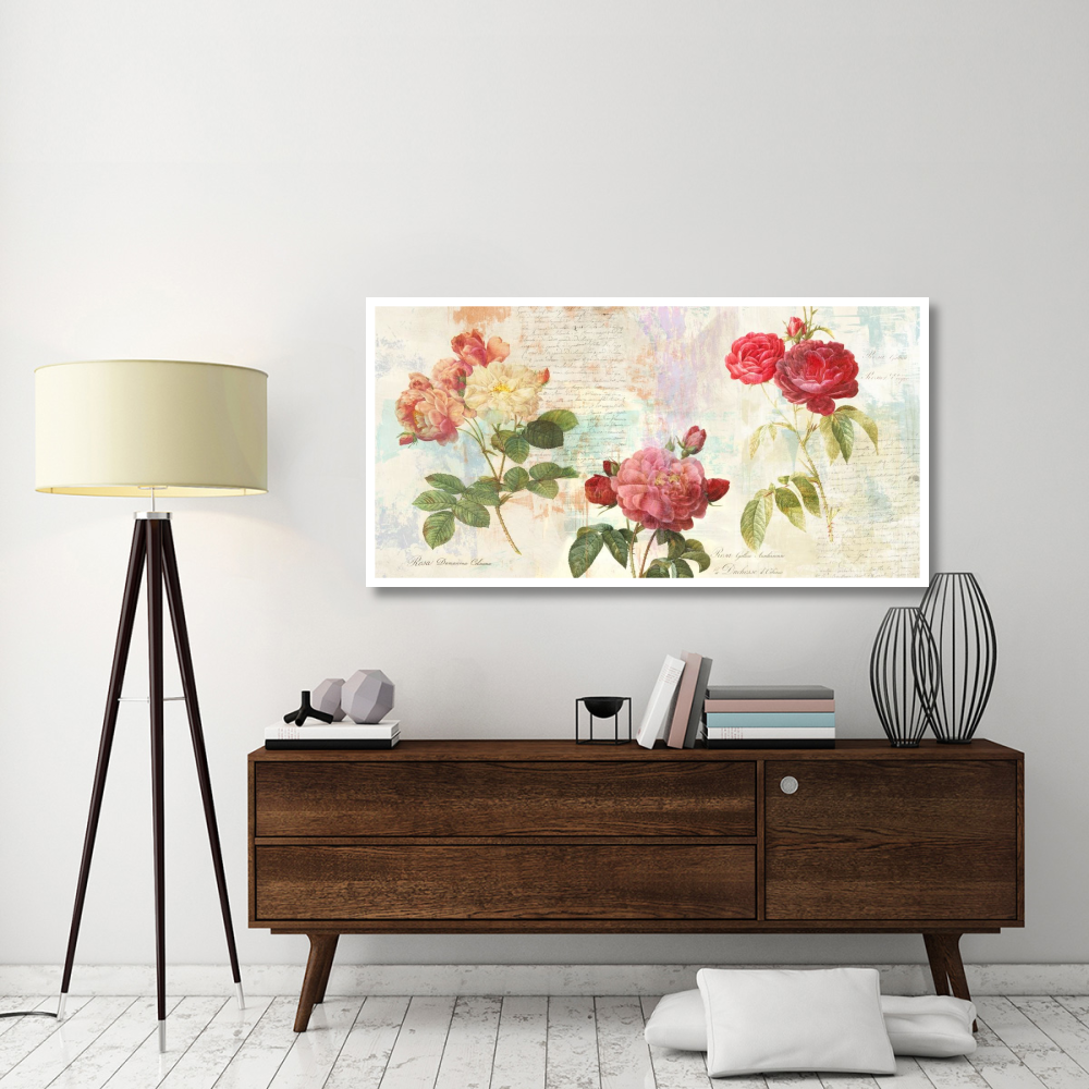 Redoute's Roses 2.0-Paper Art-62&quotx32"