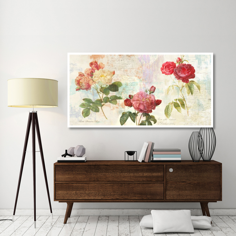 Redoute's Roses 2.0-Paper Art-74&quotx38"