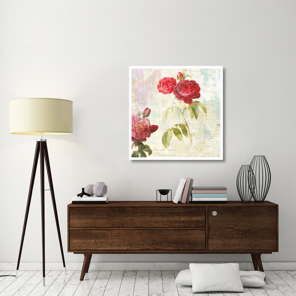 Redoute's Roses 2.0 II-Paper Art-38&quotx38"