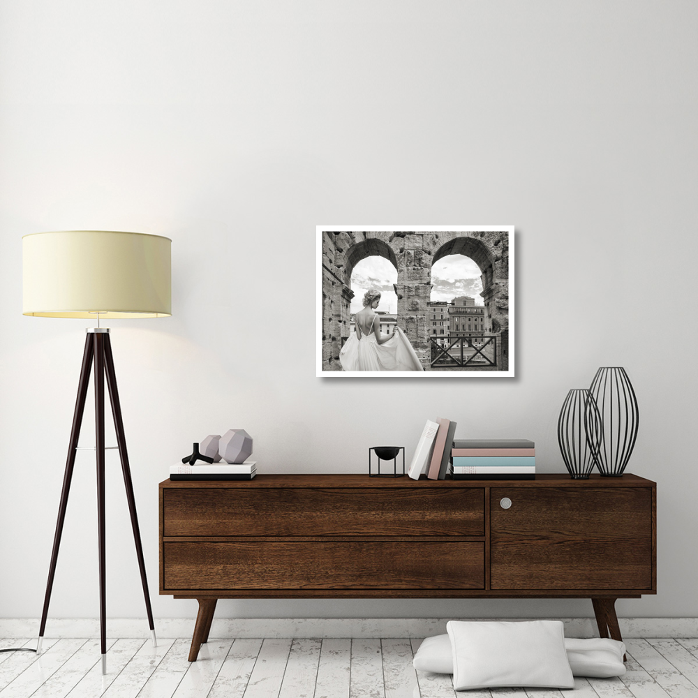 From the Colosseum, Rome-Paper Art-34&quotx26"