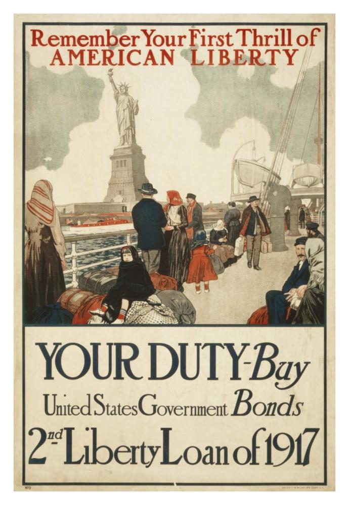 Remember Your First Thrill of American Liberty, 1917-Paper Art-26"x38"