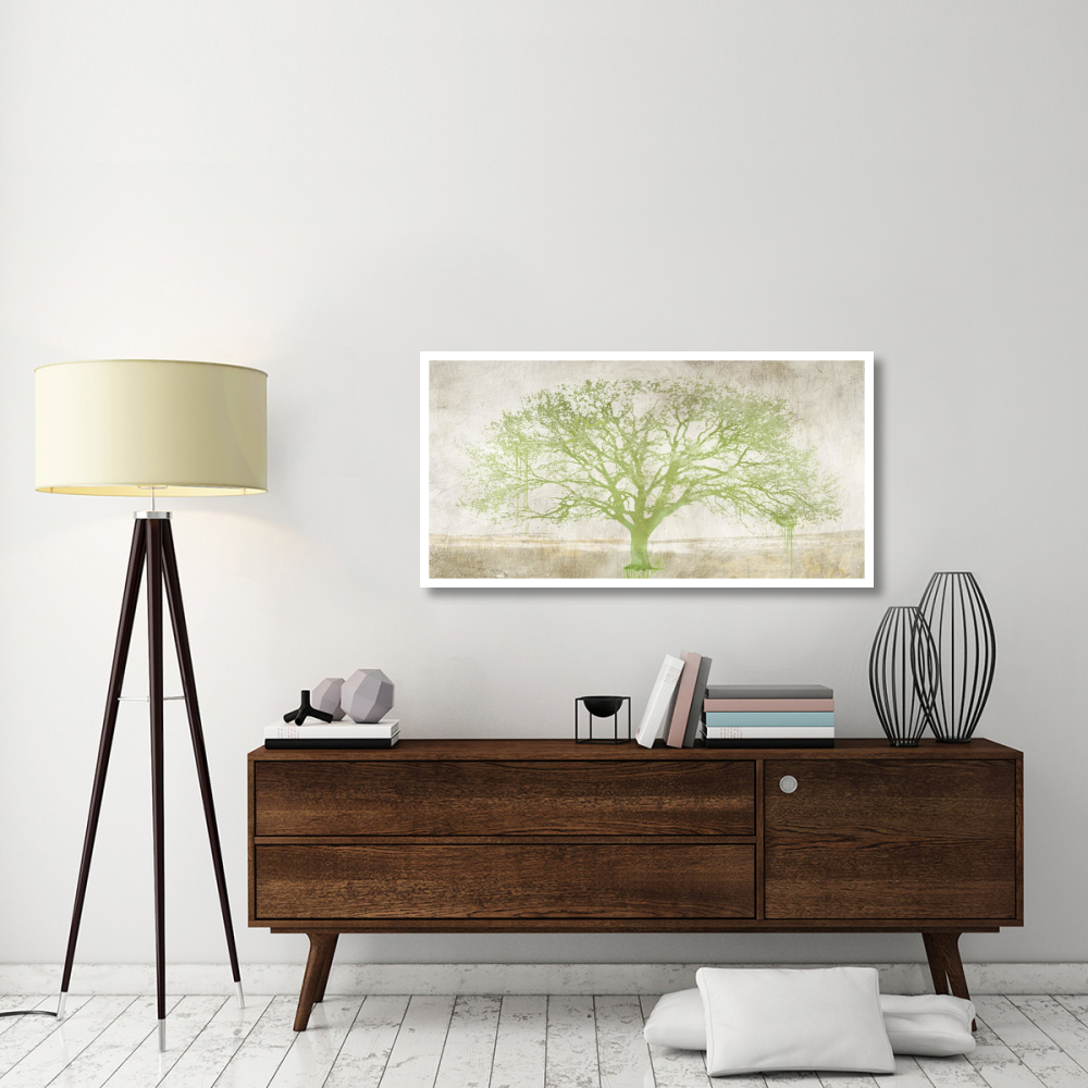 Green Tree-Paper Art-50&quotx26"
