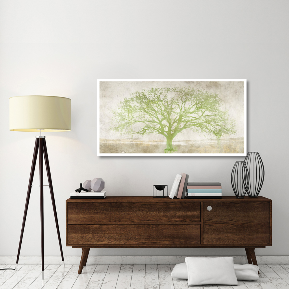 Green Tree-Paper Art-62&quotx32"