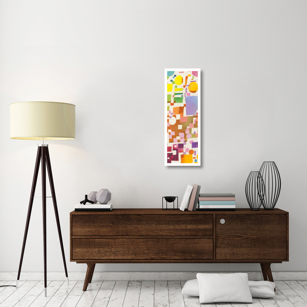 Multicolor Pattern V-Paper Art-14&quotx38"