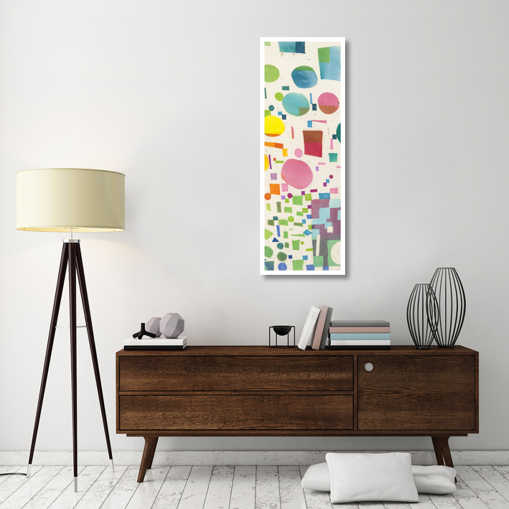 Multicolor Pattern IV-Paper Art-20&quotx56"