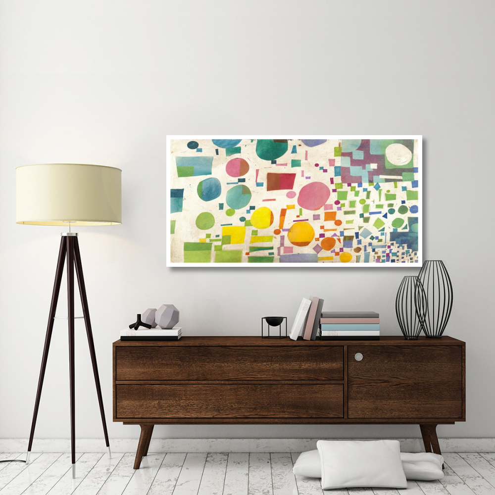 Multicolor Pattern I-Paper Art-62&quotx32"