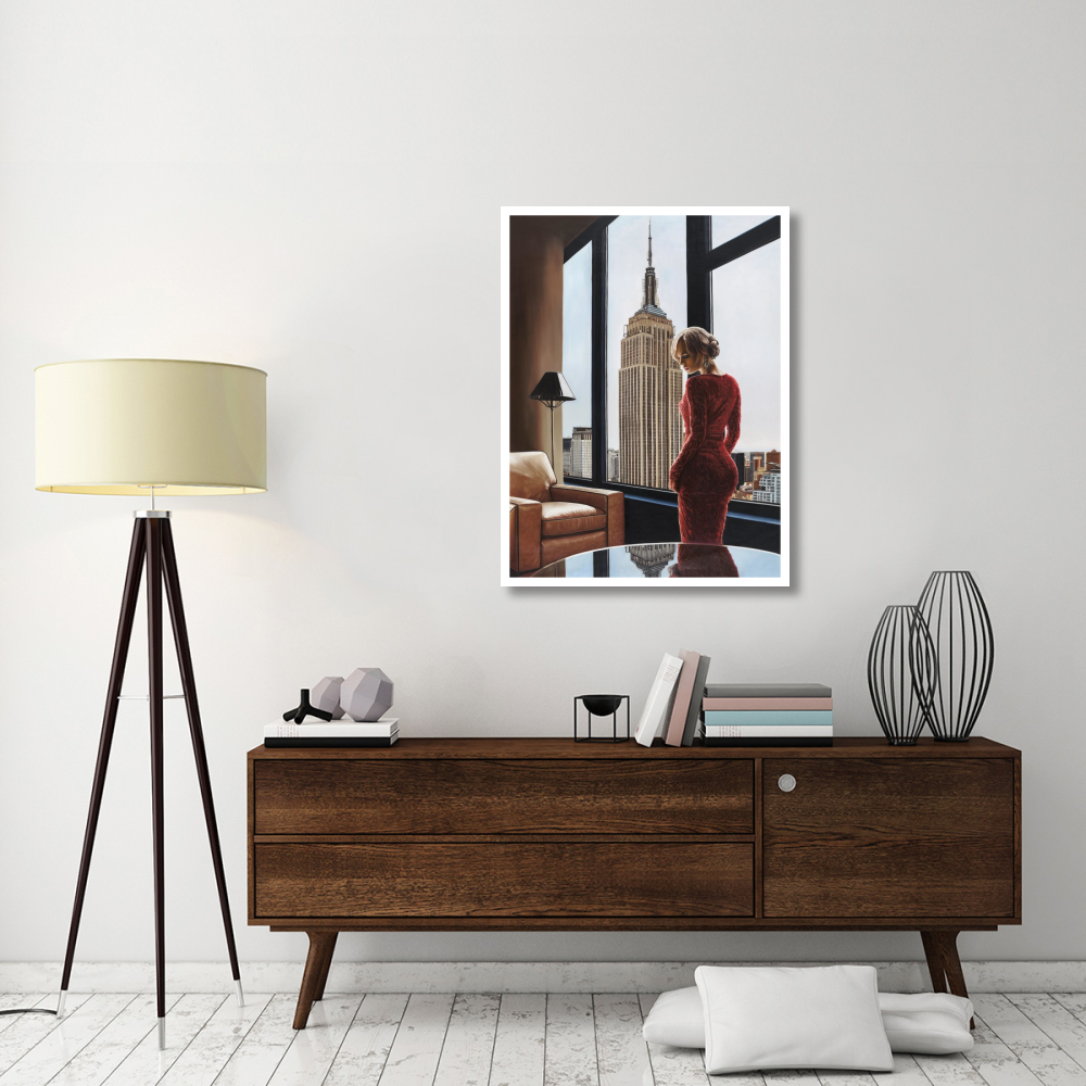 Interior in NYC-Paper Art-32&quotx42"