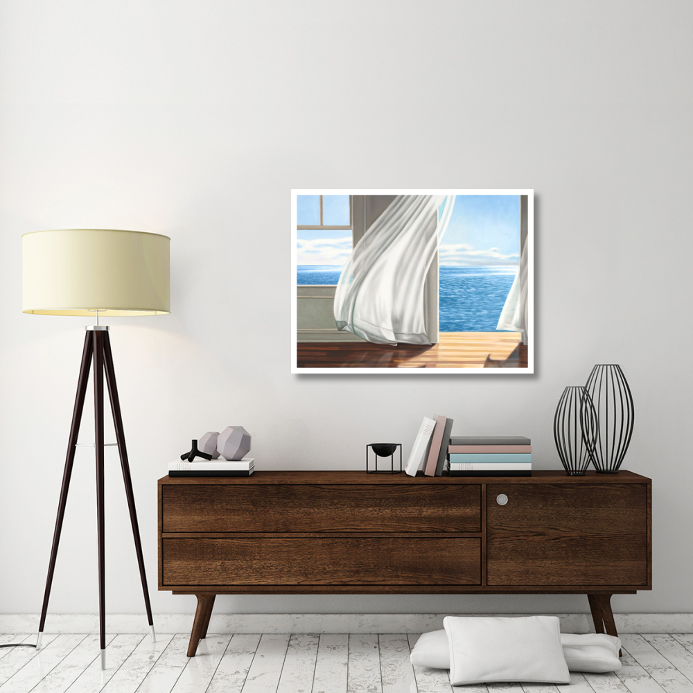 Ocean Escape (detail)-Paper Art-42&quotx32"