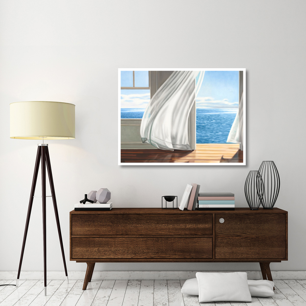 Ocean Escape (detail)-Paper Art-50&quotx38"