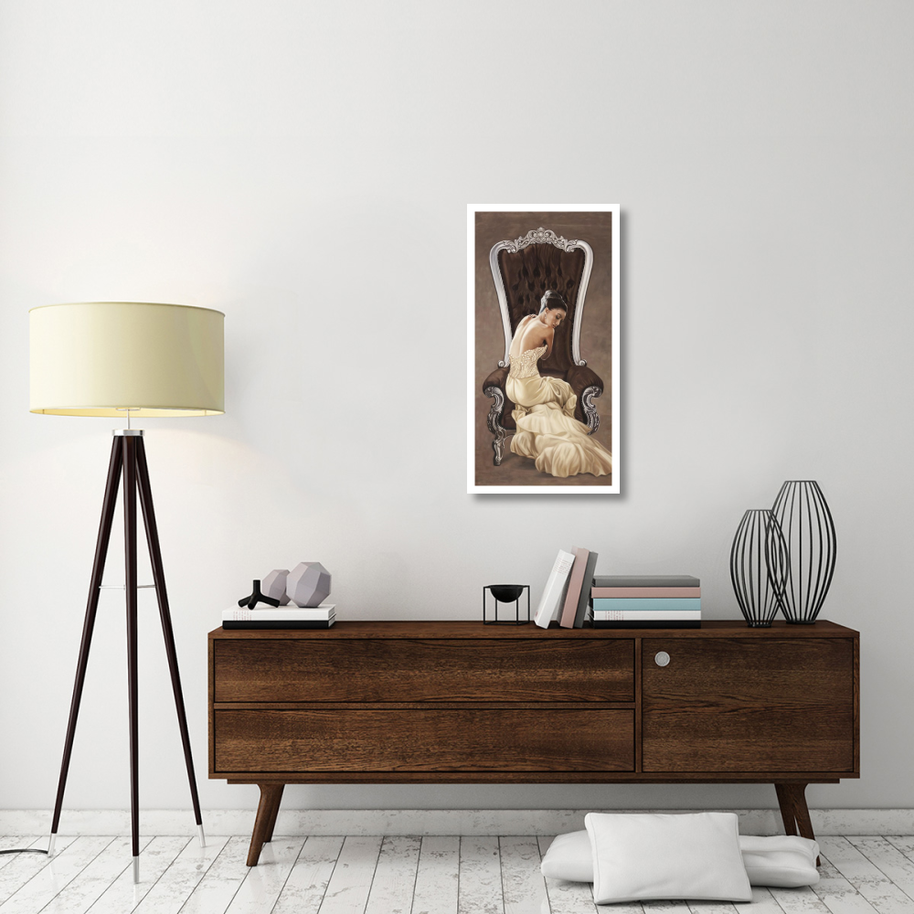 Beautiful Queen I-Paper Art-20&quotx38"