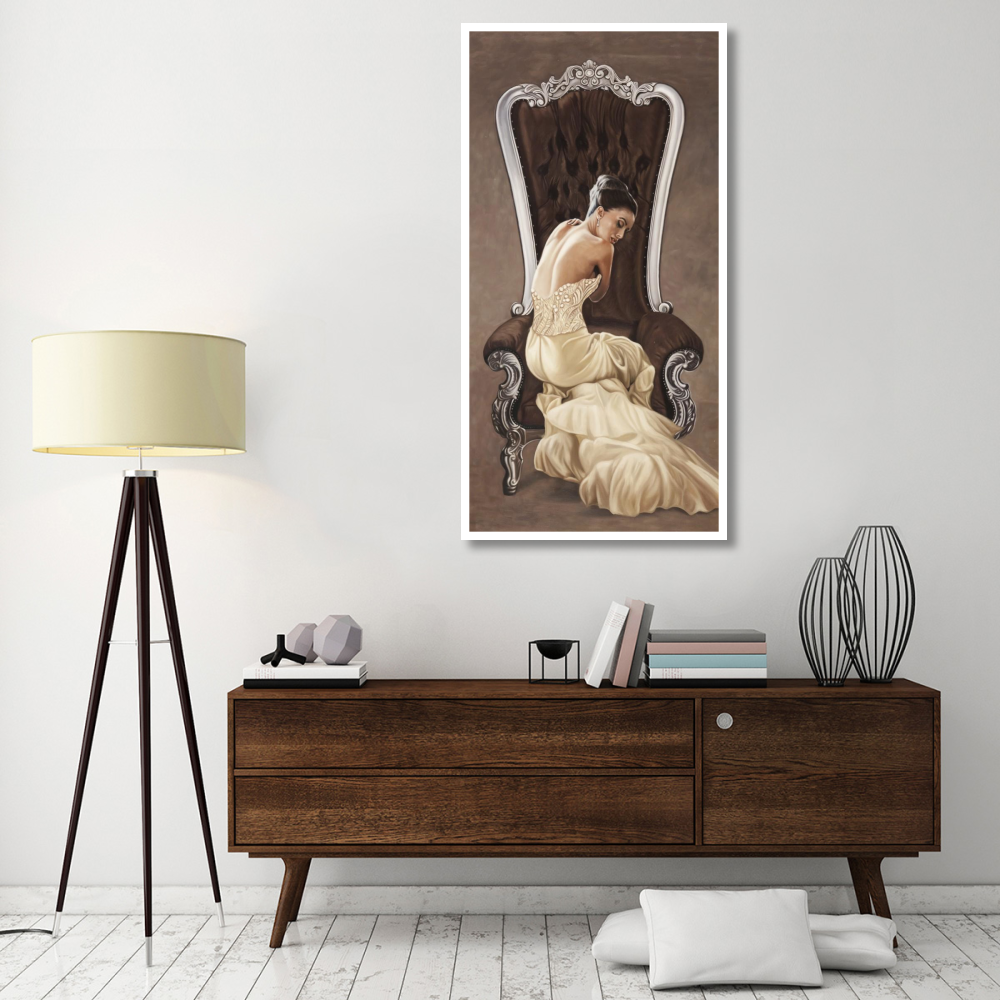 Beautiful Queen I-Paper Art-32&quotx62"