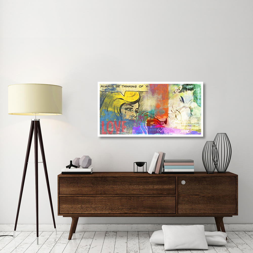 True Love-Paper Art-50&quotx26"