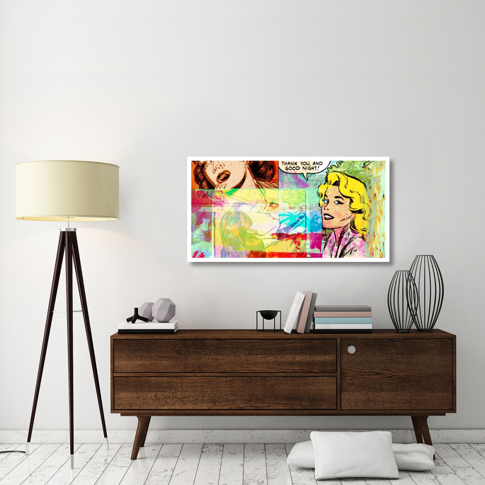 Thank You and Good Night-Paper Art-50&quotx26"