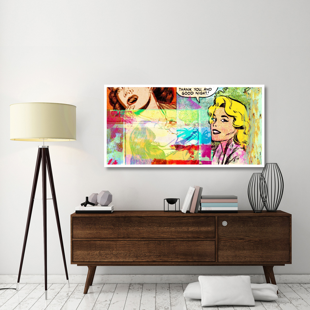 Thank You and Good Night-Paper Art-62&quotx32"