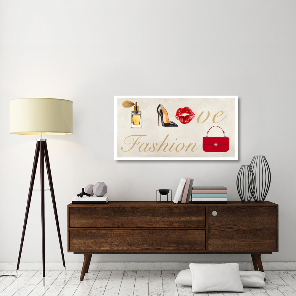 I Love Fashion-Paper Art-50&quotx26"