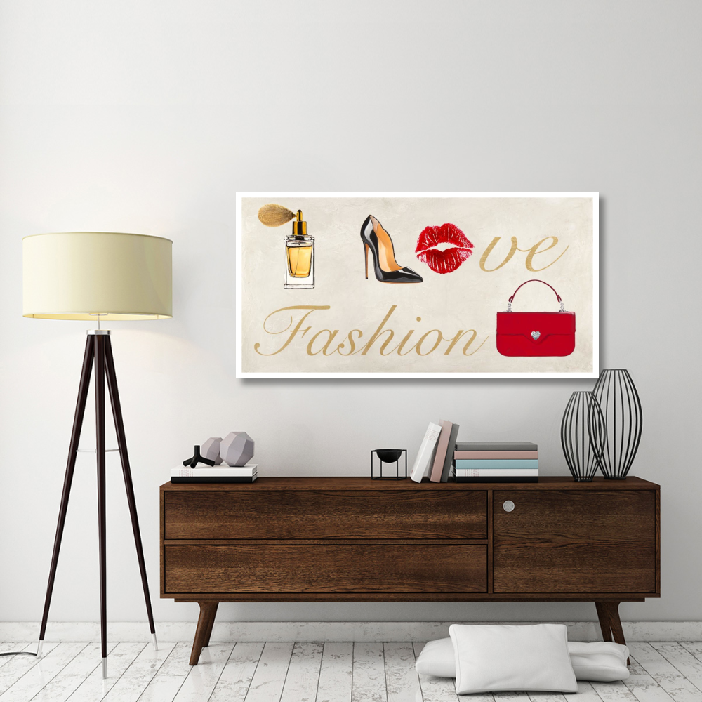 I Love Fashion-Paper Art-62&quotx32"