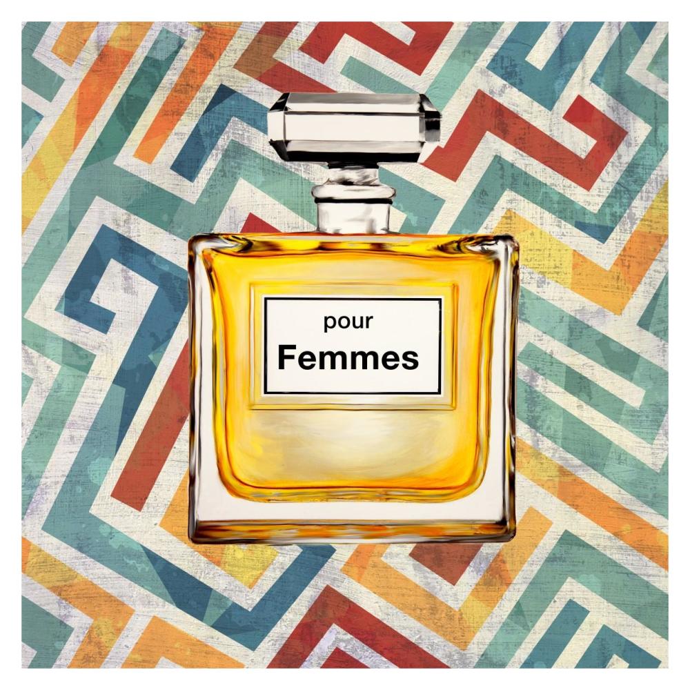 Pour Femmes I-Paper Art-32"x32"