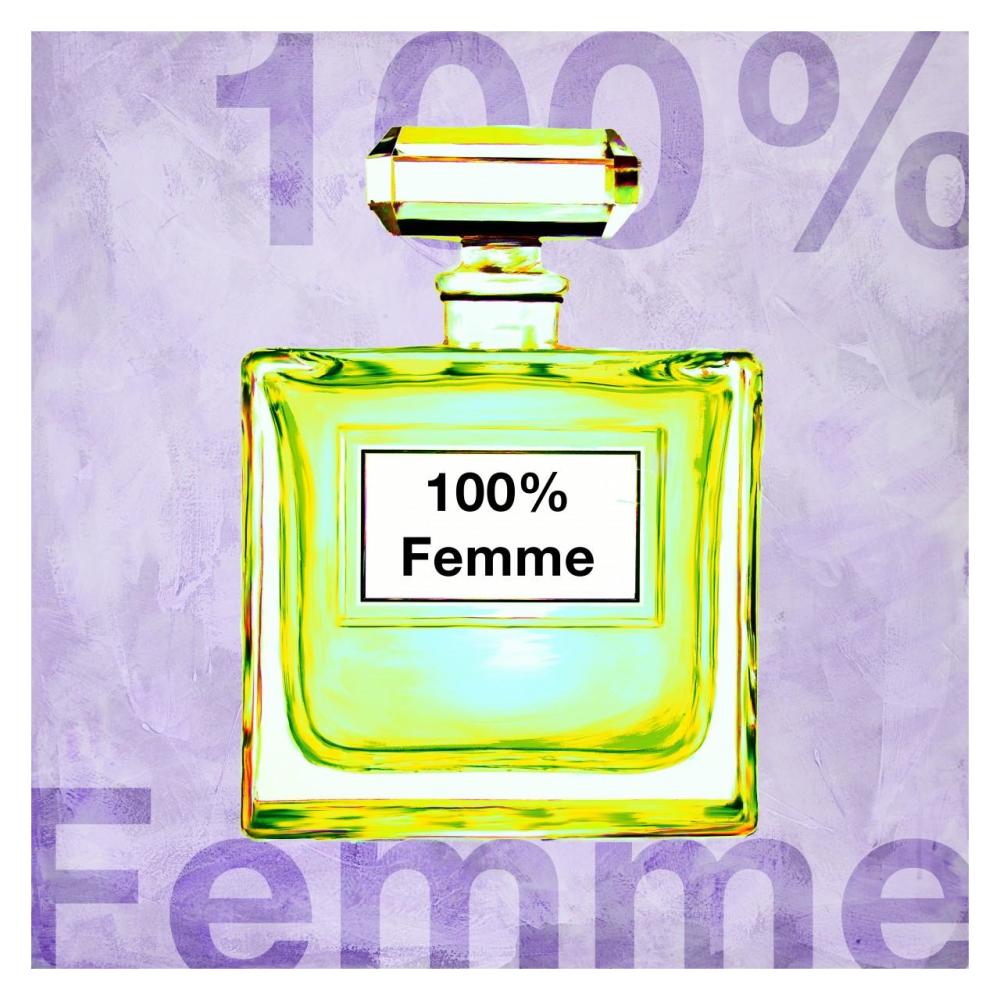 100 Percent Femme-Paper Art-32"x32"