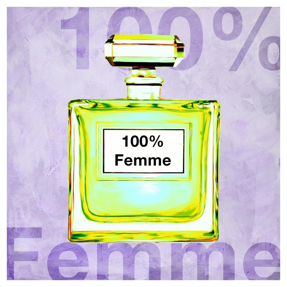 100 Percent Femme-Paper Art-42"x42"