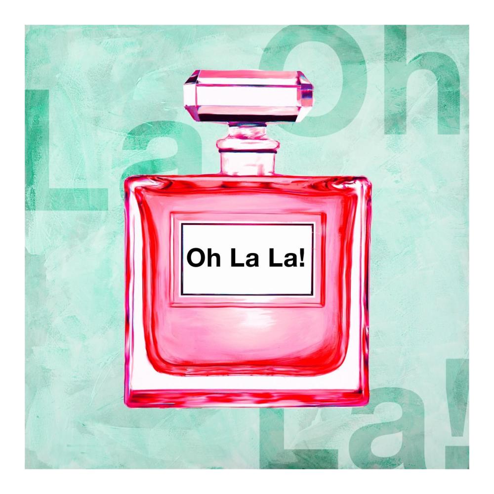 Oh La La!-Paper Art-20"x20"